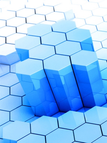 3d Honeycomb Wallpaper
