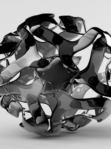 3d Metal Ball Wallpaper