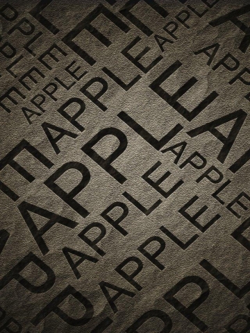 Apple Words Wallpaper