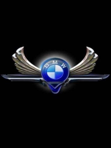 BMW Logo with Wings Wallpaper