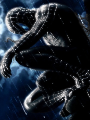 Black Spiderman Wallpaper