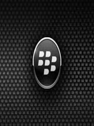 Blackberry Logo Carbon Wallpaper