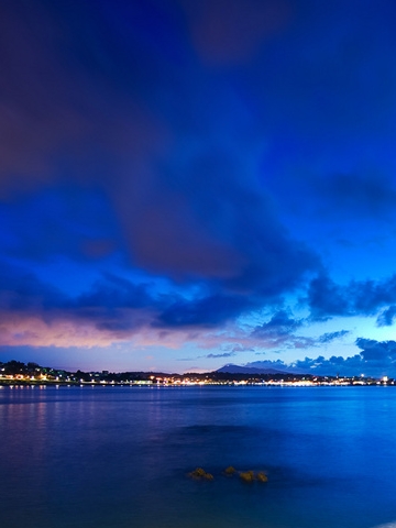 Blue Island Wallpaper
