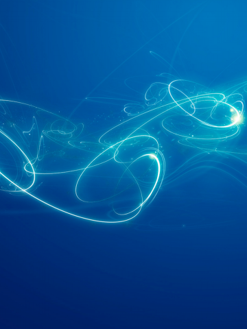 Blue Swirls Wallpaper