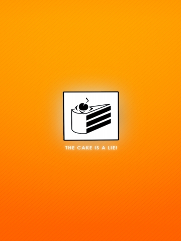 Cake Lie Wallpaper