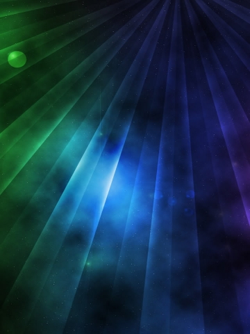 Color Rays Wallpaper