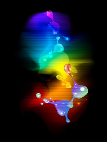 Colorful Blobs Wallpaper