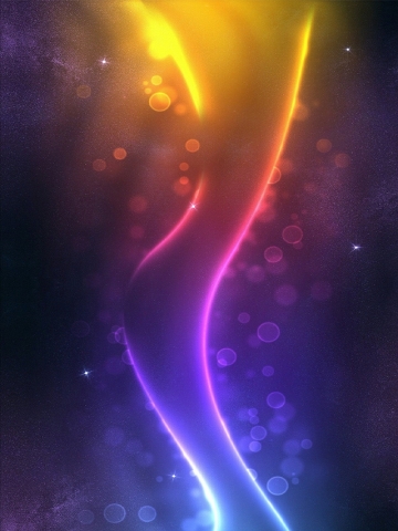 Colorful Vortex Wallpaper