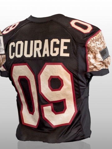 Courage Football Jersey Wallpaper