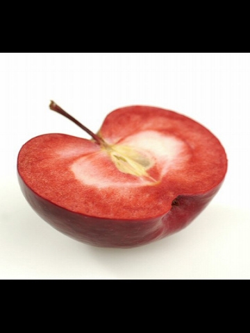 Cut Open Apple Wallpaper