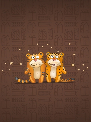 Cute Tigers Wallpaper
