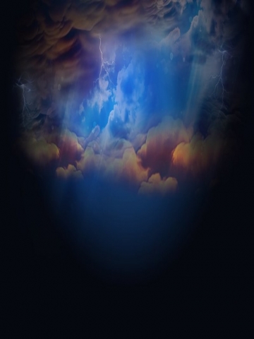 Darkened Storm Wallpaper
