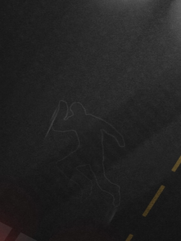 Dead Man Chalk Drying Wallpaper