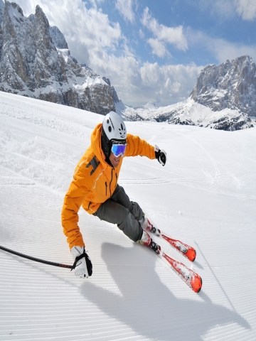 Downhill Skier Wallpaper
