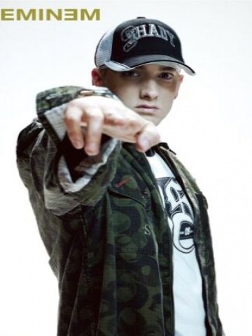 Eminem Pointing Wallpaper