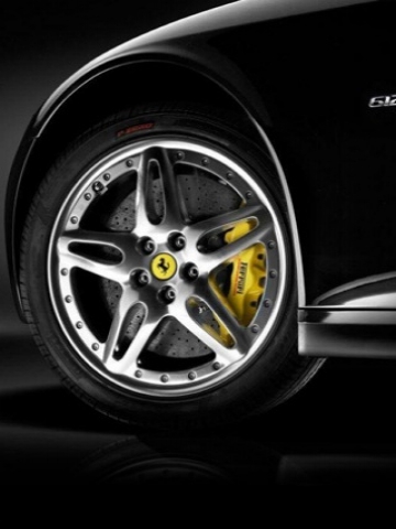 Ferrari Front Wheel Wallpaper