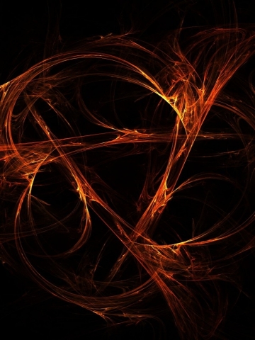 Fire Swirls Wallpaper