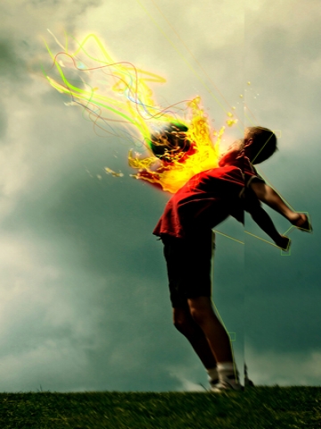 Fireball of the Chest Wallpaper