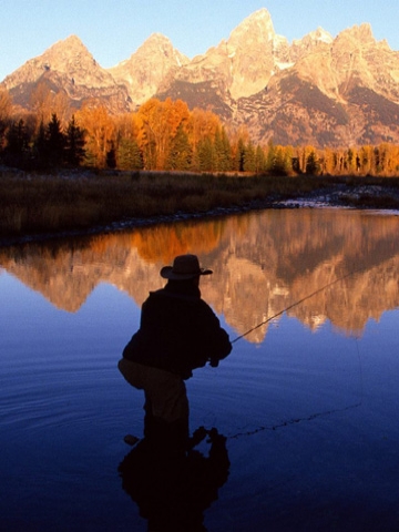 Fly Fisher Wallpaper