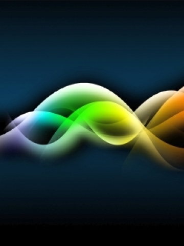 Glowing Hills Wallpaper