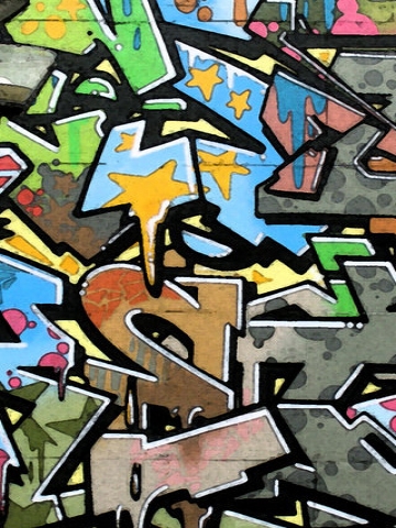 Graffiti Letters Wallpaper