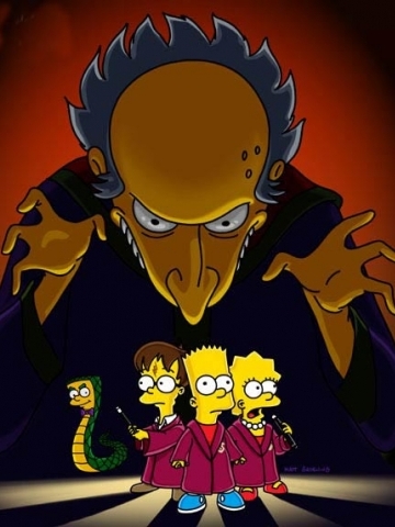 Happy Potter Simpsons Wallpaper