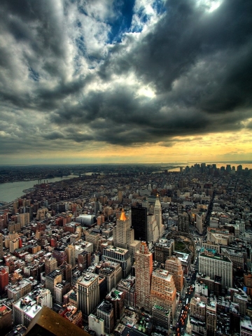 Large City Wallpaper