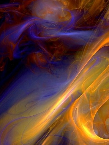 Light Swirls Wallpaper