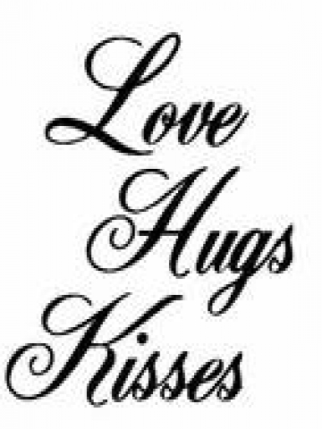 Love Hugs Kisses Wallpaper