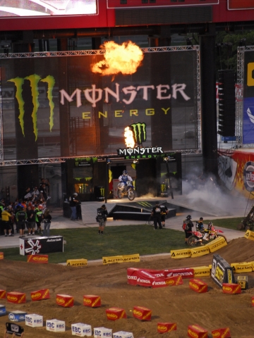 Monster Dirtbike Track Wallpaper