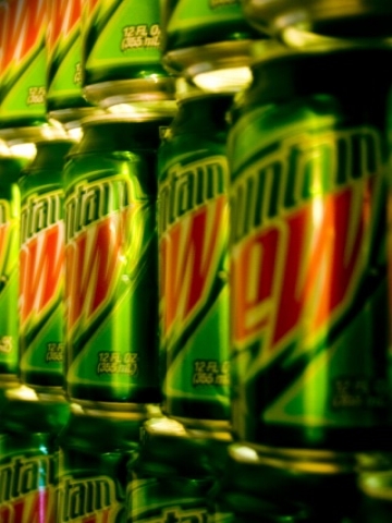Mountain Dew Cans Wallpaper