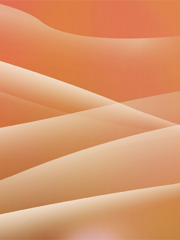 Orange Layers Wallpaper
