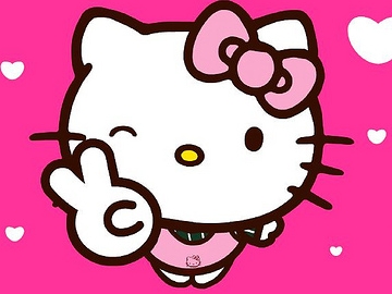 Pink Hello Kitty iPhone