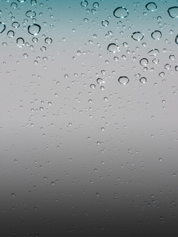Raindrops on screen Wallpaper