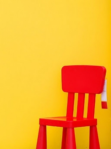 Red Chair Wallpaper