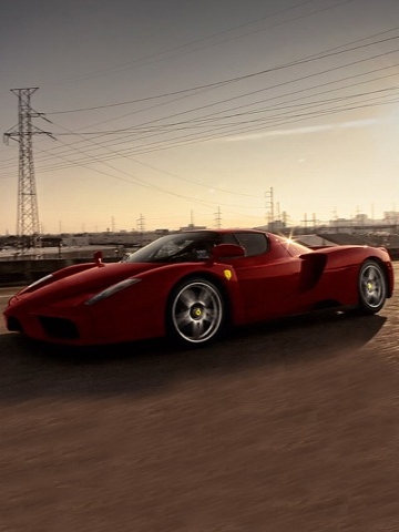 Red Farrari Enzo Wallpaper