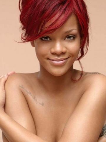 Rihanna Topless Wallpaper