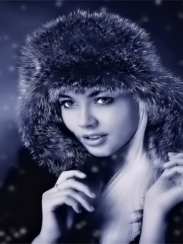 Russian Girl Wallpaper