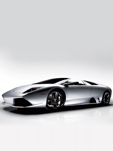 Silver Lamborghini Wallpaper