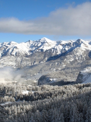 Snowy Mountains Wallpaper