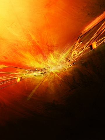 Solar Abstract Wallpaper