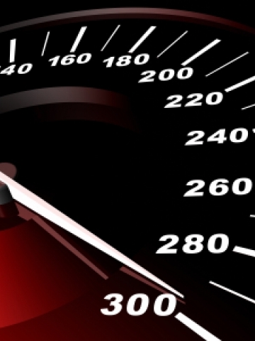 Speedomoeter hitting 300 Wallpaper