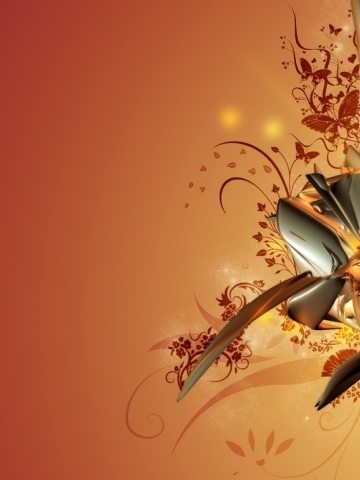 Sunset of Abstract Wallpaper