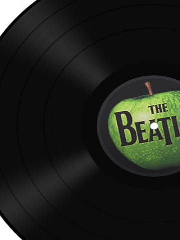 The Beatles Record Wallpaper