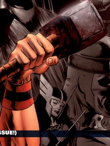 Thors Hammer Wallpaper
