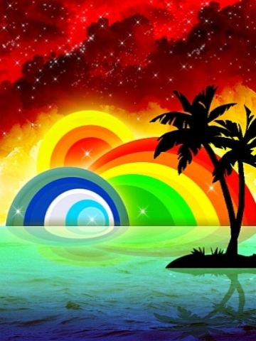 Tiny Island Wallpaper