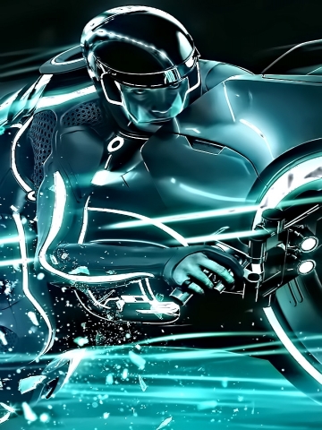 Tron Bike Wallpaper