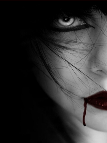 Vampire Girl Wallpaper