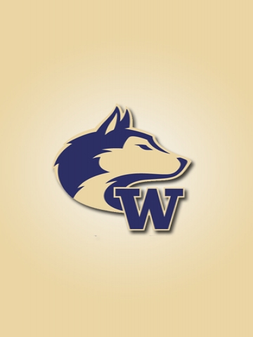 Washington Huskies White Wallpaper