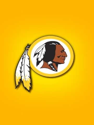 Washington Redskins Yellow Wallpaper